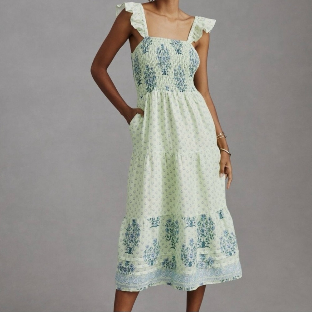 Roller Rabbit Green and Blue dress